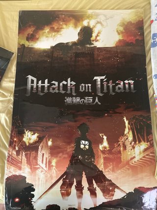 Póster Attack on Titan (AOT)