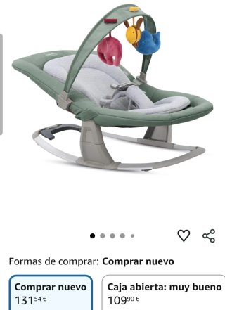 Hamaca Bebé Inglesina Gris