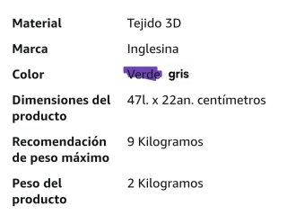 Hamaca Bebé Inglesina Gris