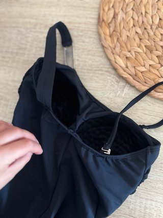 Bañador negro de una pieza
