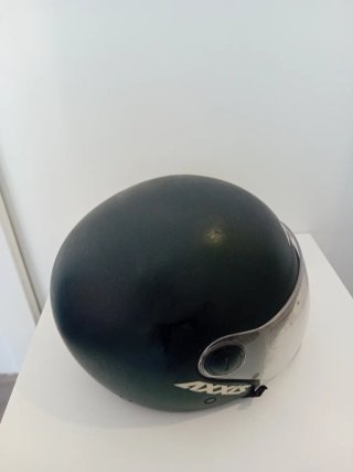 Casco Moto AXXIS Negro con Visera