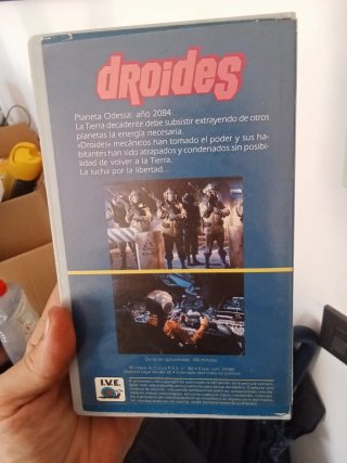 VHS Droides (Un Mundo Futuro)