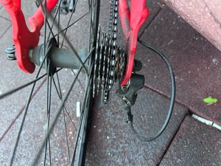 Bici da corsa B'TWIN rossa