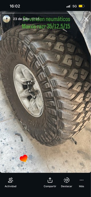 Neumáticos Maxxis Razr 35/12,5/15