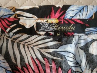 Blusa Koroshi sin mangas estampado tropical