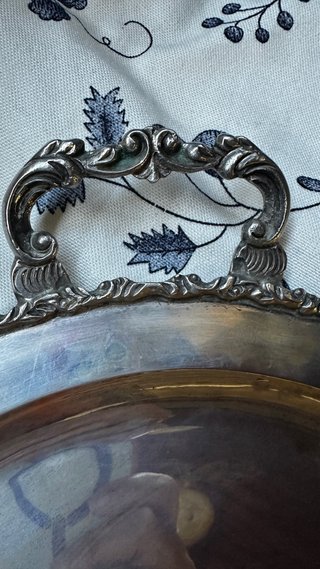 Bandeja de coleccion plata esterlina mexico 60x37