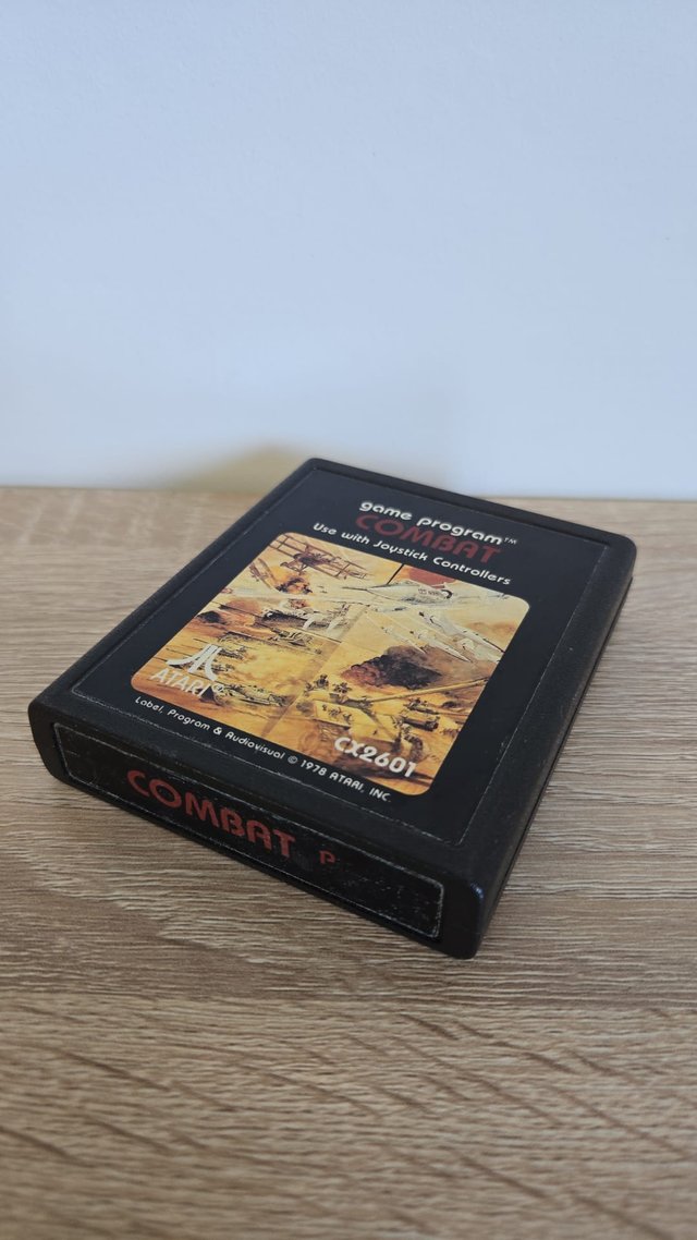 BUEN ESTADO!! Juego Atari Combat + caja + manual