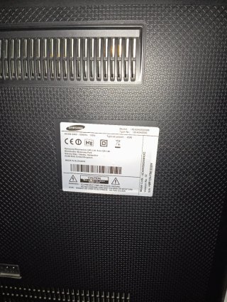 TV Samsung 40 Smart TV Negra