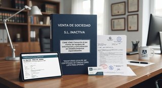 Vendo sociedad limitada sin actividad