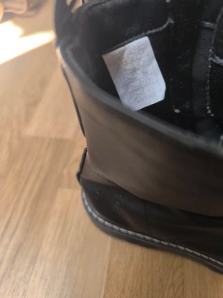 Botas niña negras 33