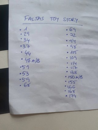 Cromos Toy Story 5