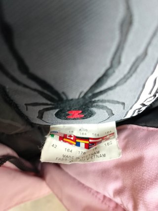 Giubbotto da sci Spyder rosa tg s