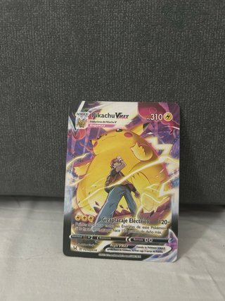 Carta Pokémon Pikachu VMAX TG17/TG30