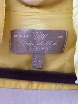 Camisa Pedro del Hierro Degradado Blanco/Amarillo
