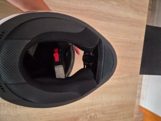 Casco Moto Integral LS2 Rapid Boho Blanco Negro