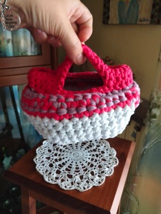 Mini Borsa uncinetto fatta a mano