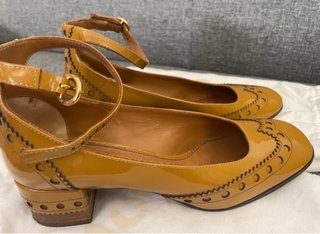 Zapatos Chloé piel charol talla 38.5
