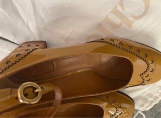 Zapatos Chloé piel charol talla 38.5