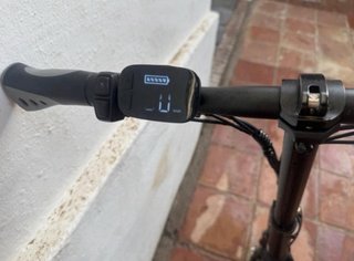 Bicicleta Eléctrica Plegable Negra