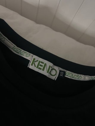 Camiseta Kenzo Negra Mujer