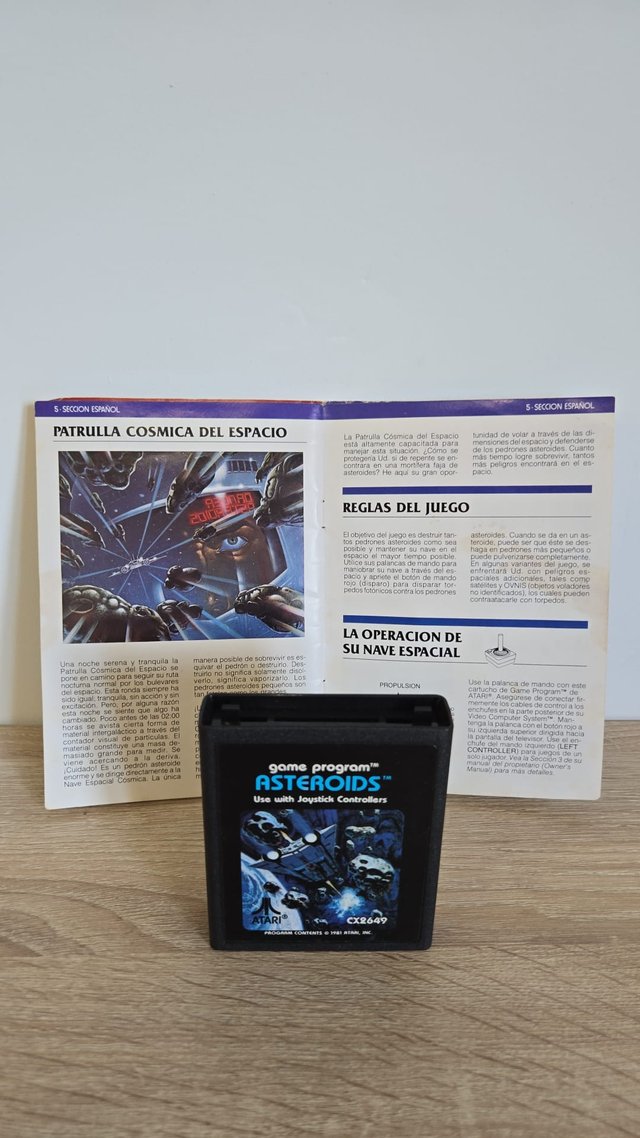 BUEN ESTADO!! Juego Atari Combat + caja + manual