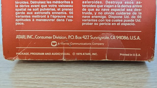 BUEN ESTADO!! Juego Atari Combat + caja + manual