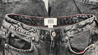 Bermudas BDG Denim Gris Multi-Bolsillo