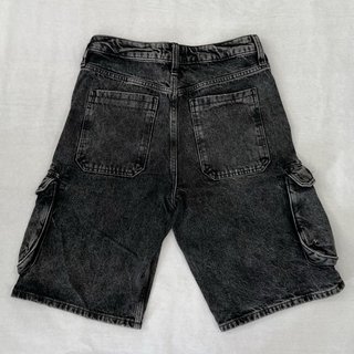 Bermudas BDG Denim Gris Multi-Bolsillo