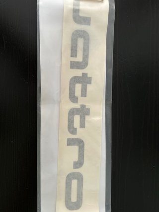 Pegatinas Audi Quattro Originales
