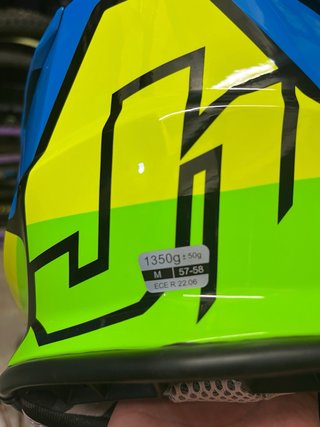 Casco MX Just1