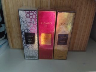 Perfume Hamidi Silk Musk y Amber Unisex
