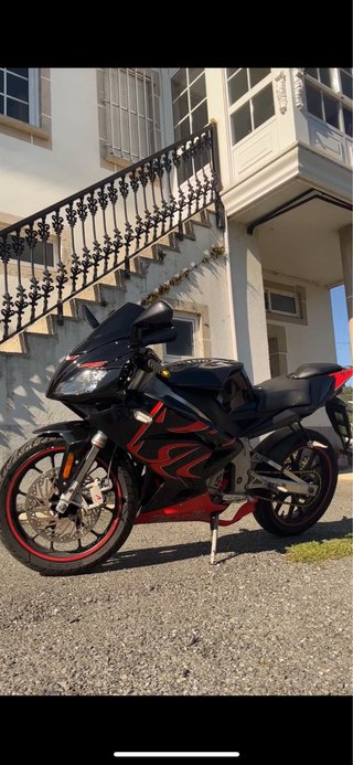 Aprilia RS50 2008 Negra/Roja
