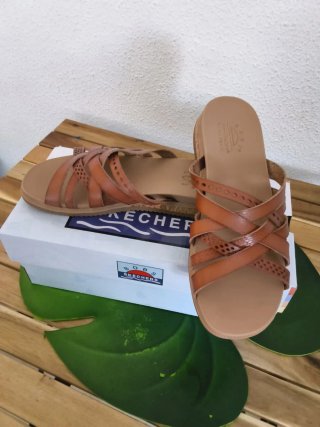 Sandalias Skechers Bobs Mujer Talla 36
