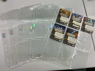 Hojas archivador para cartas estándar.