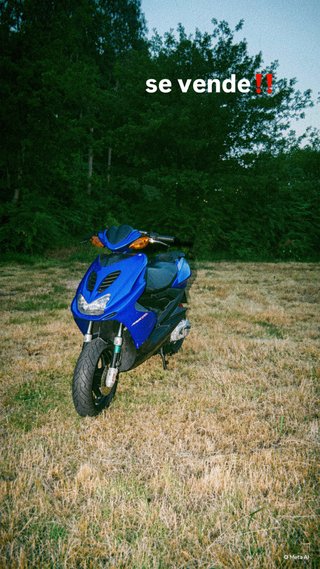 Yamaha Aerox Azul Scooter