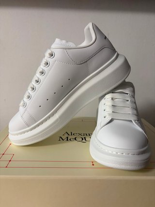 Zapatillas Alexander McQueen Talla 37 Blancas