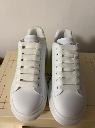 Zapatillas Alexander McQueen Talla 37 Blancas