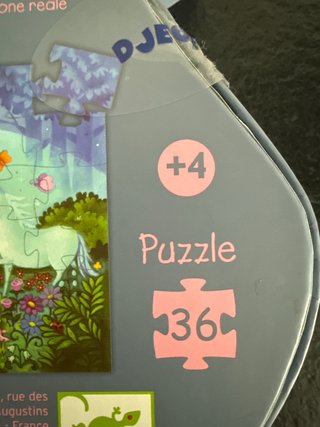 Puzzle Djeco Hada 36 piezas +4 años