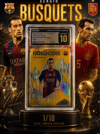 Barcelona DAKA Sergio Busquets Holocene 1/10