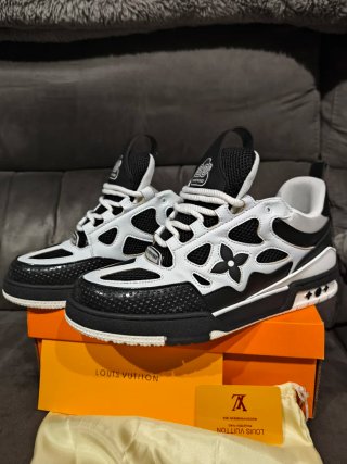 Zapatillas Hombre Negras y Blancas