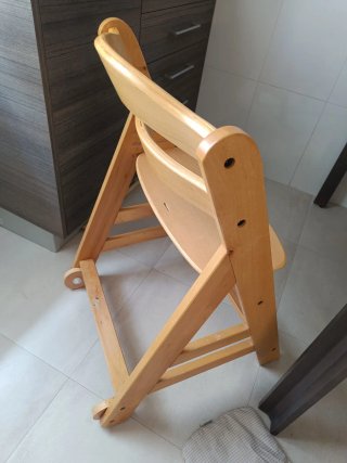 Trona evolutiva Hauck beta + madera