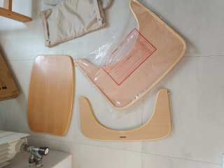 Trona evolutiva Hauck beta + madera