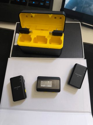 Set micrófonos inalámbricos Fulaim X5