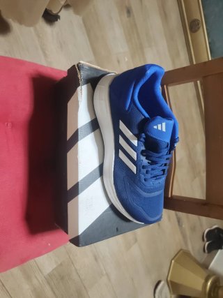 Zapatilla Adidas Azul y Blanca