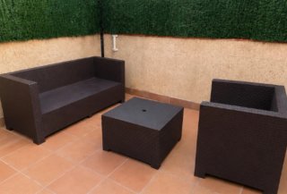 Conjunto Sofá y Sillones Exterior Chill Out