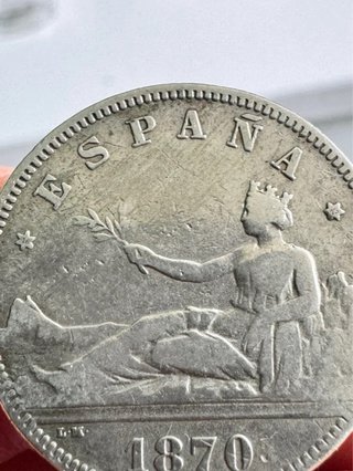 2 Pesetas 1870 *18 *75