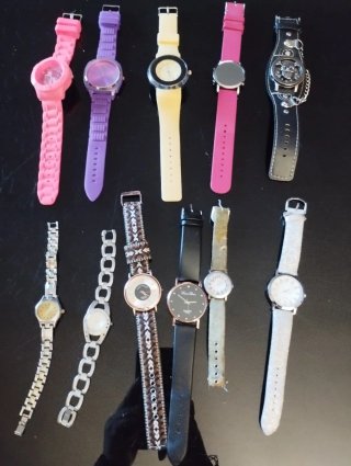 Lote de 11 relojes