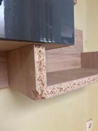Mueble recibidor con espejo