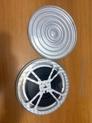 Bobina Pellicola Film 16mm Reel Metallo