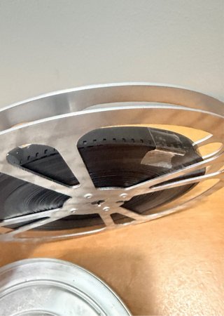 Bobina Pellicola Film 16mm Reel Metallo